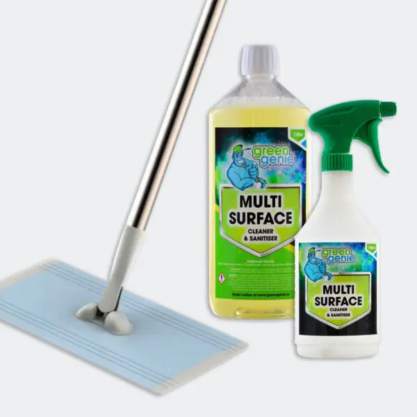 Step Back Mopping System & Cleaning Liquid Pack
